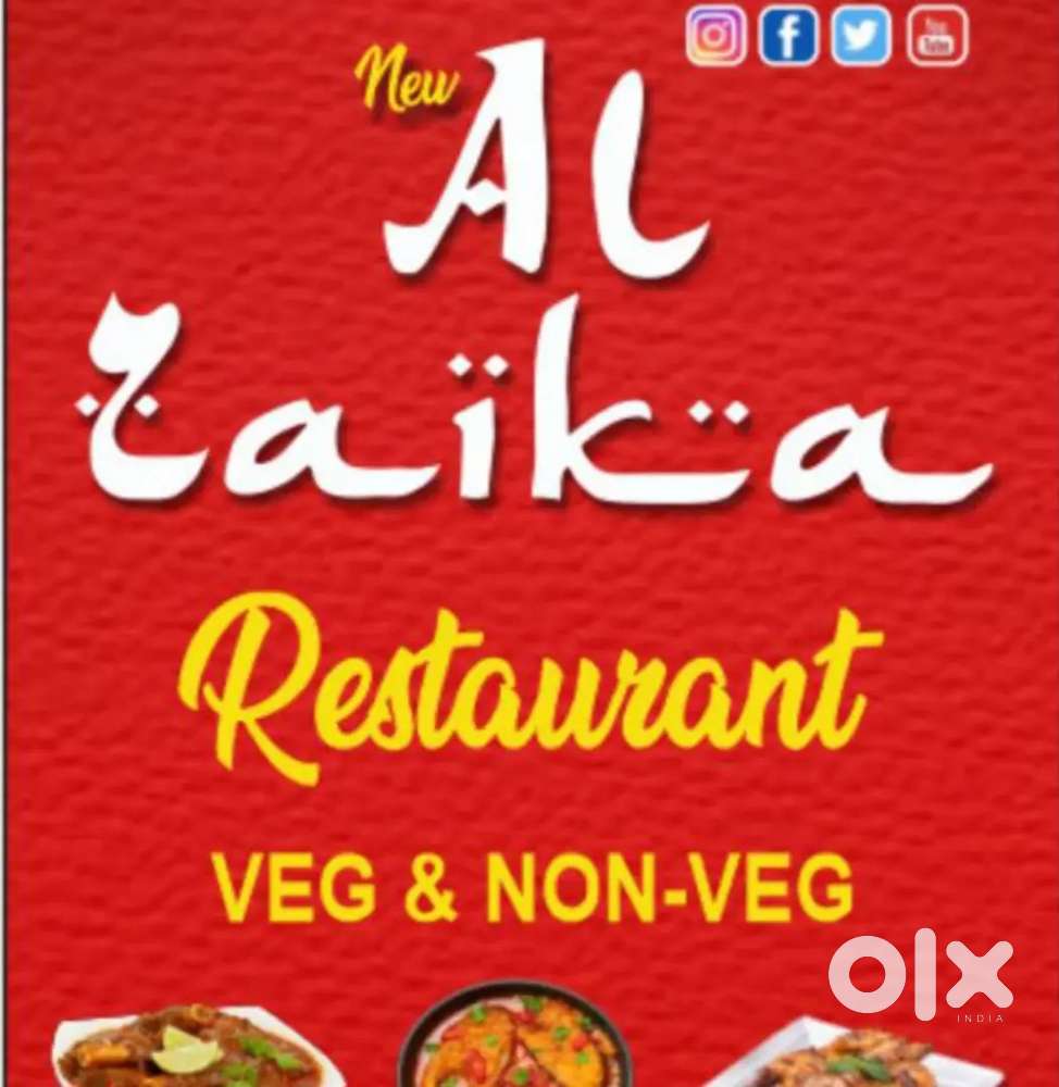 Restaurant Bechna hai Running condition me hai