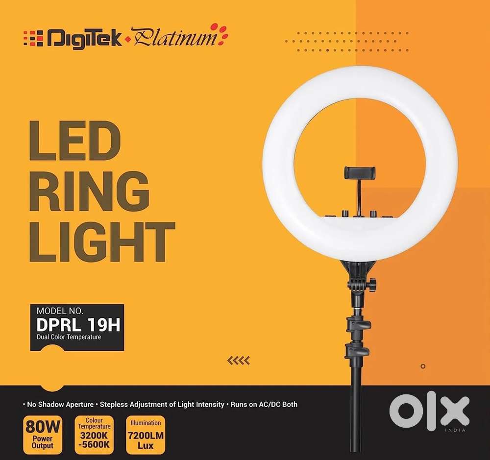 DIGITEK® (DRL 018H) 18 Inch LED Ring Light