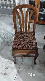 Wooden  dining table  6 seated