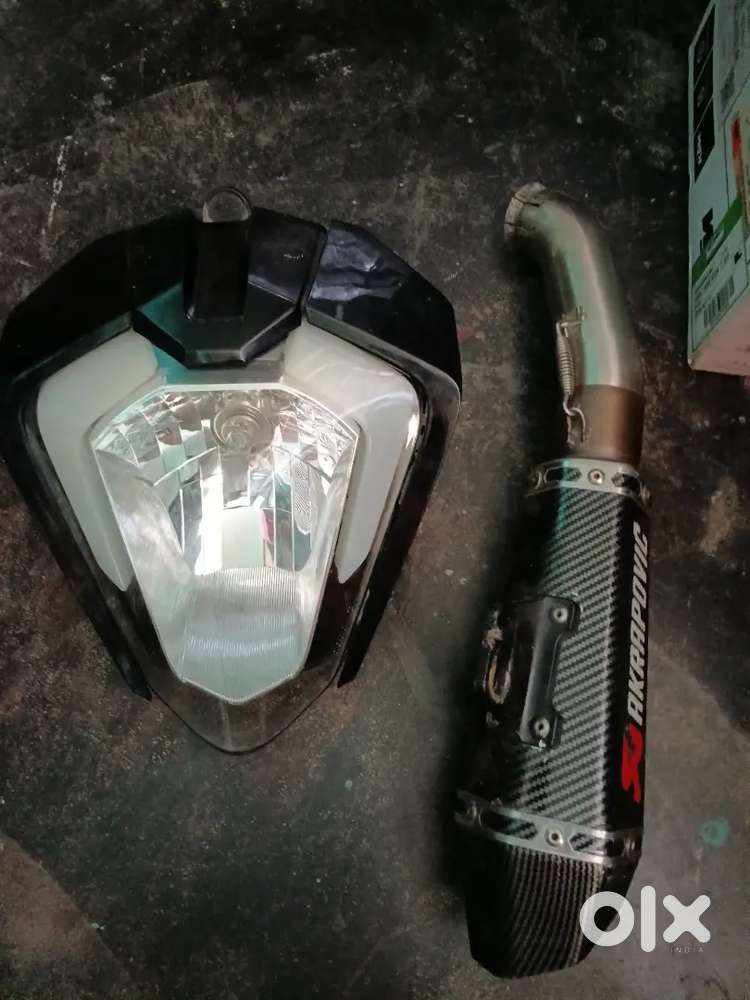 Duke 250 bs 4 headlight and akrapovic exhaust sell
