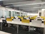 Plug N Play furnished office space for rent in Palasia, indore.