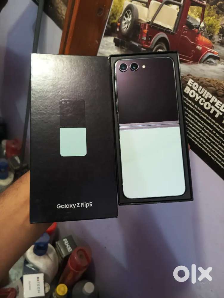 SAMSUNG Z FLIP 5 - 8/256GB MINT COLOR ALL ACCESSORIES AVAILABLE