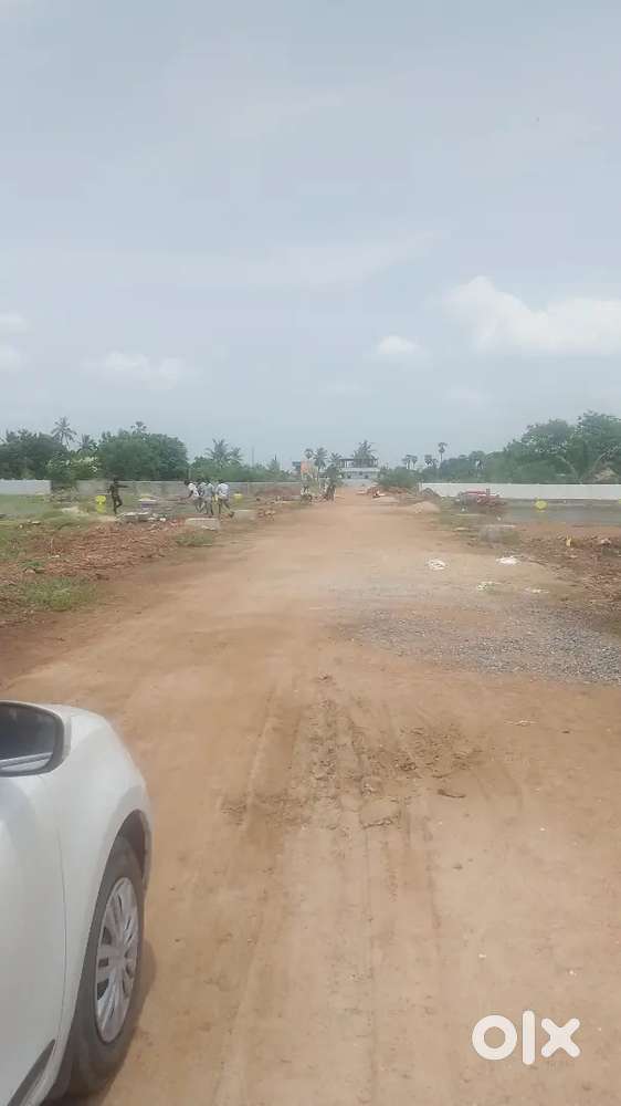 Residential plots with 40' roads among housing zone.