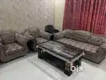 5 seater sofa set with table