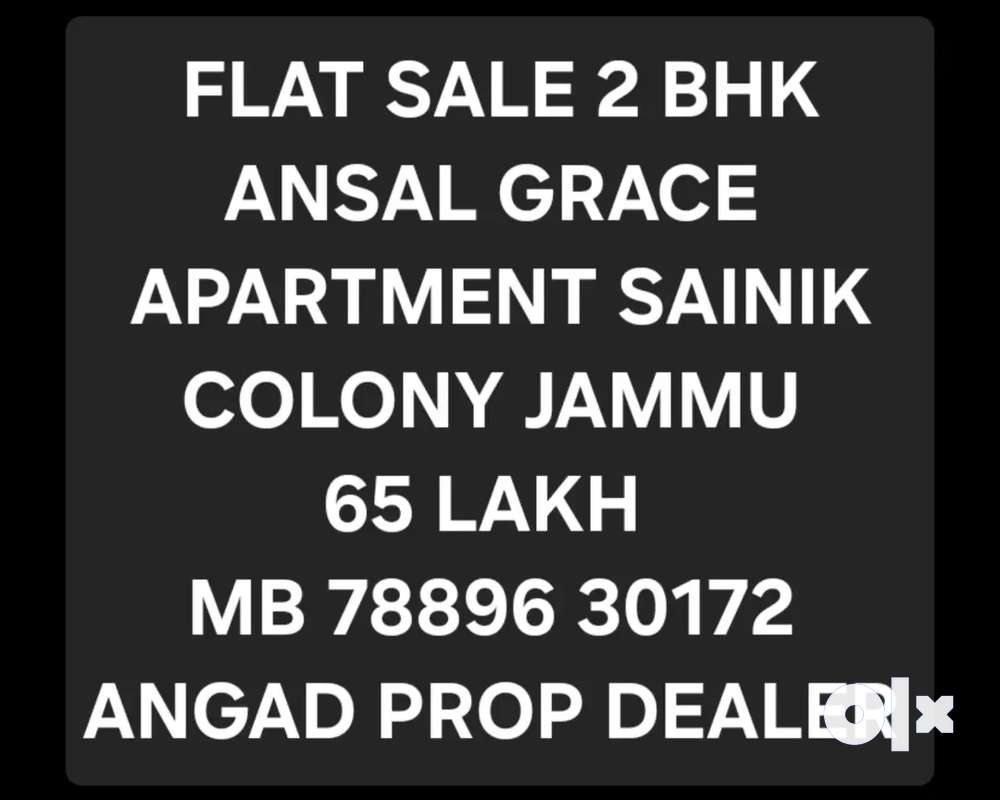 2 bhk flat sale