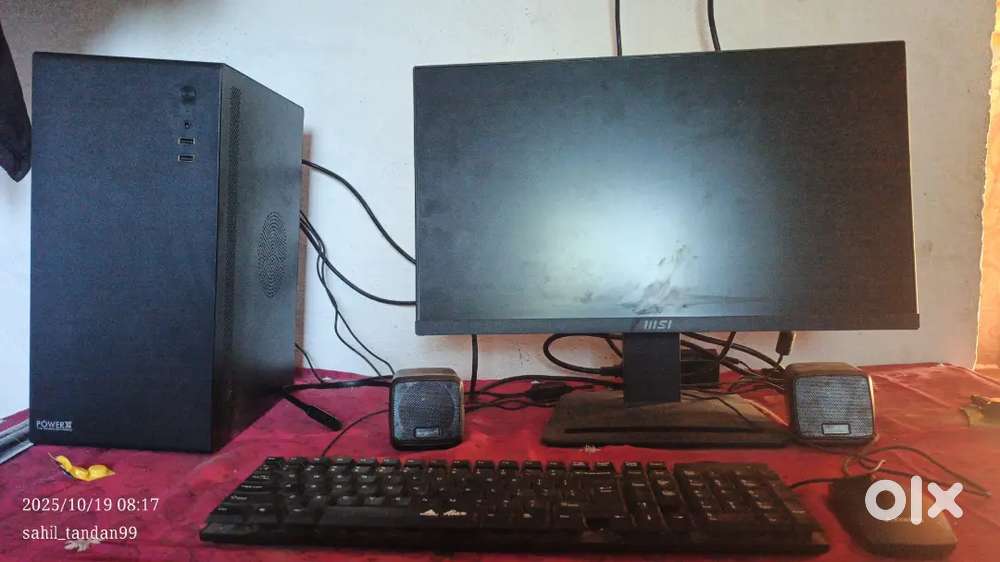 Selling a desktop  full setup