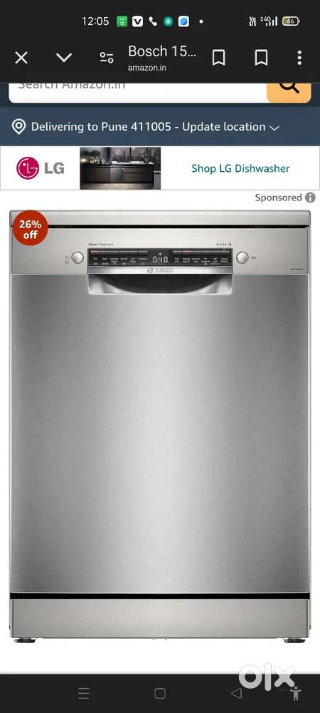 Bosch dishwasher