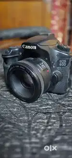 CANON 60D with CANON 50mm LENS