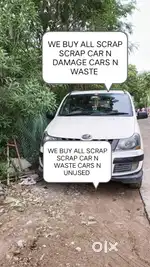We Deal with any scrap car n valid expired cars n unused cars