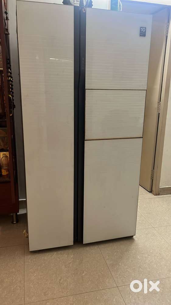 9 yr old excellent working Samsung RS554NRUA1J Frost-free Side-by-Side