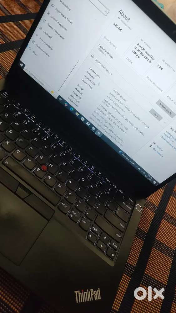 Lenovo ThinkPad E14 - Core i7 10th Gen  AMD Radeon 2gb Graphics