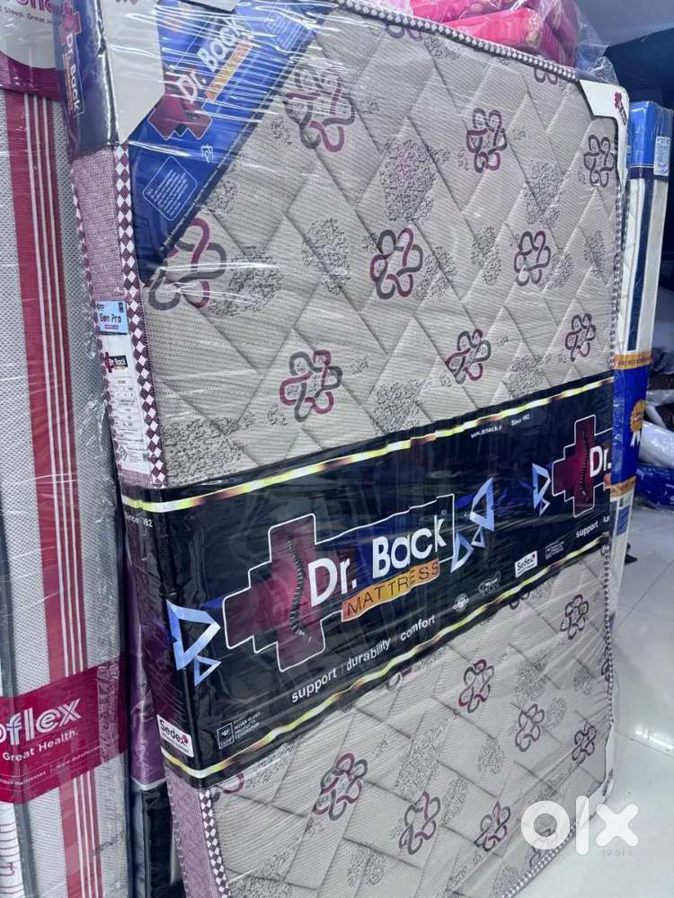 Dr back bed mattress double size