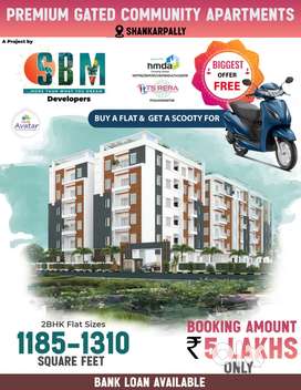 SBM INFRA GROUP GATED COMMUNITY 2BHK DELUXE FLATS PROJECT@SHANKARAPALY