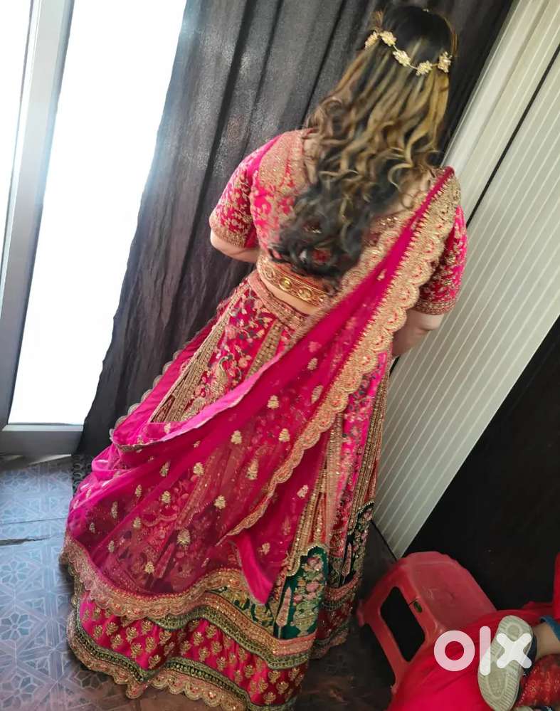 new bridal lehanga show room condition