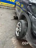 18 inch alloy goodyear tyre  only 2000 km driven
