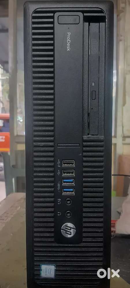 Hp Prodesk i5 6th gen 8 gb ram 120 gb ssd and 500 gb hdd cpu only