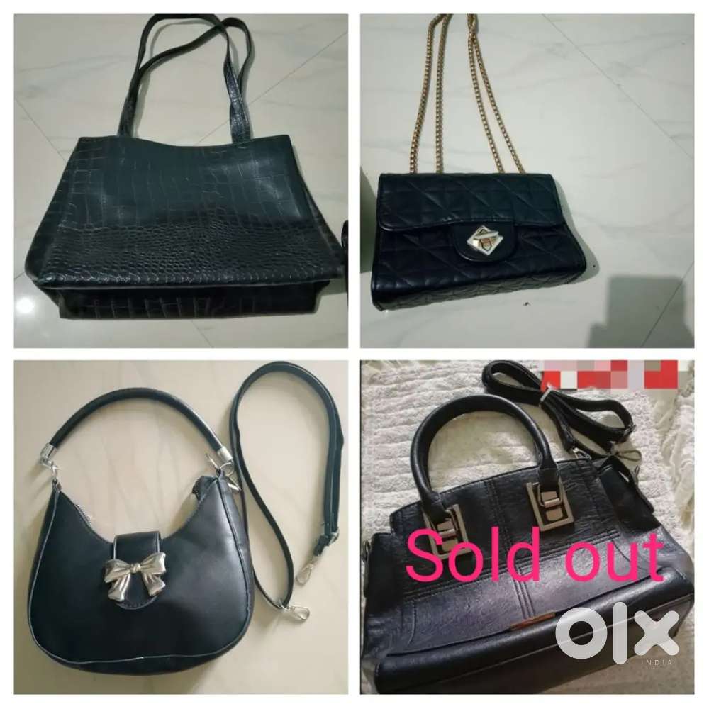 Footwear, bags, clothes in different prices