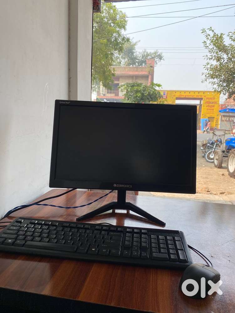 Zebronics computer system moniter cpu ups key mouse