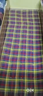 3'x6' mattress with a single pillow