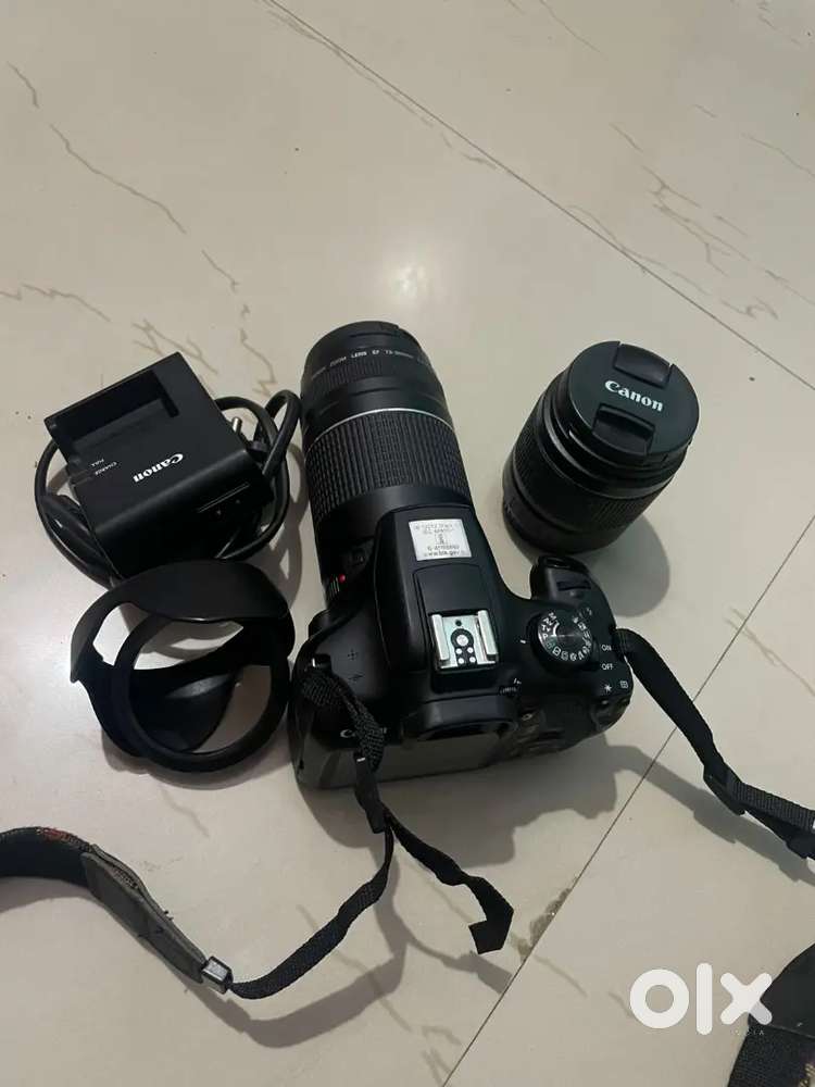 Cannon camera 1500d 2022 model  with 300x lens KitKat super condition