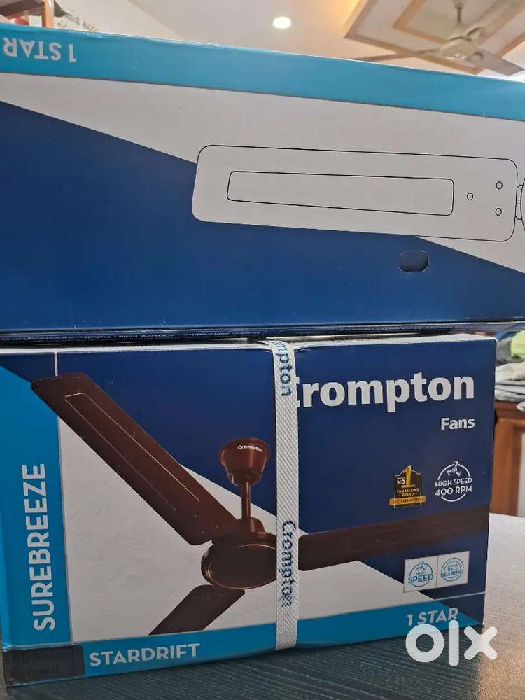 Brand new Crompton fan