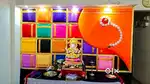 Ganesh background decoration