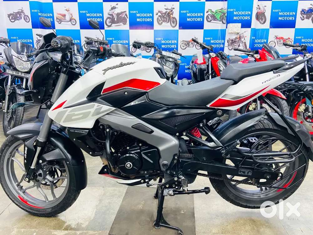 NS 160 2024 Model & Just 6k Driven white color