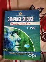 1st puc Text books Computer science.