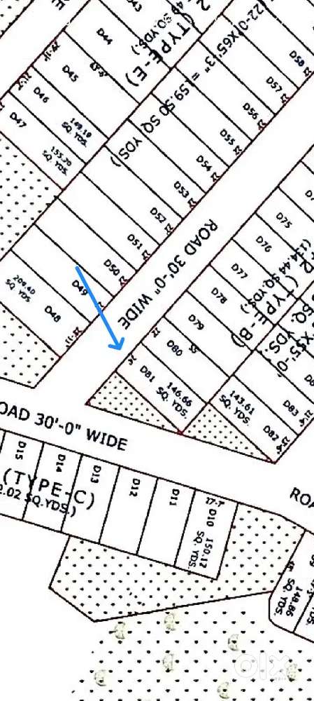 146.66 sq. Yard Residential Plot