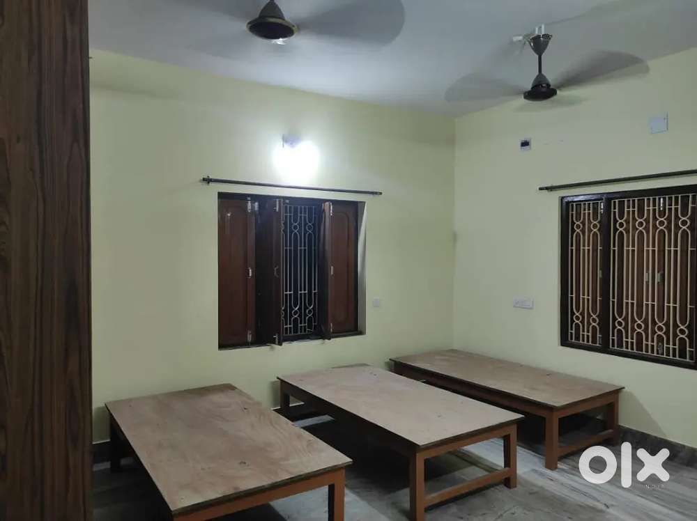 Rent for Girls hostel with bed system and Cupboard