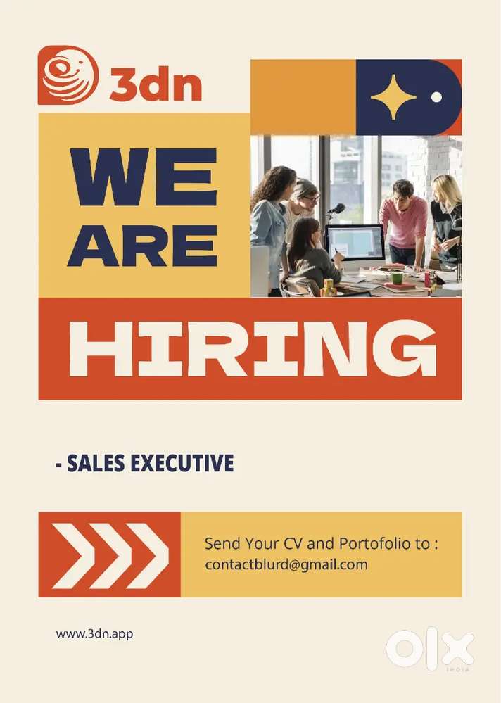 Hiring experienced sales executive