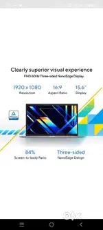 New Asus i3 13th 16gb 512 laptop