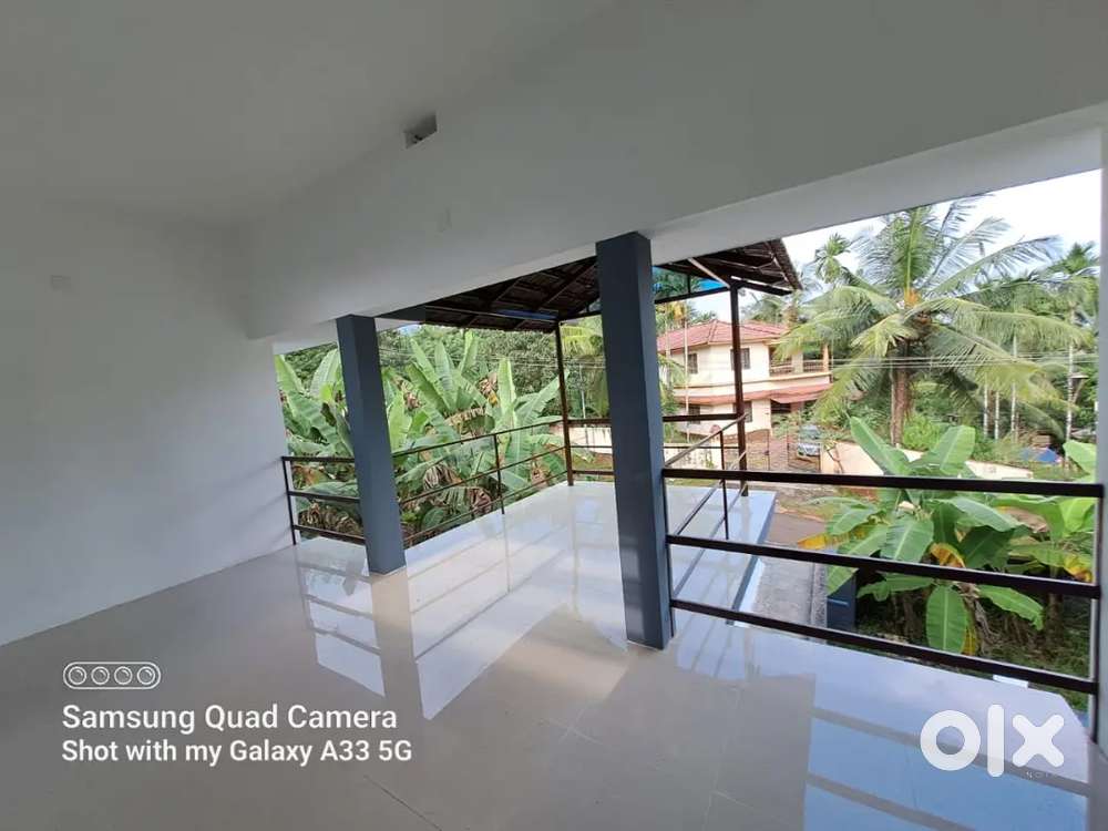 Semi furnished 3 bedroom house  for rent near thaliparamba