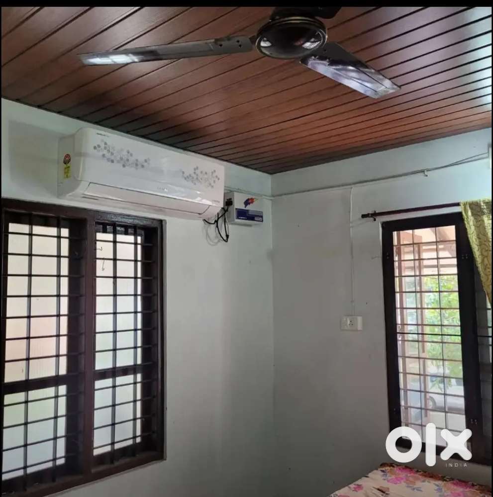 AC Single Room with semi-Furnished near International Airport
