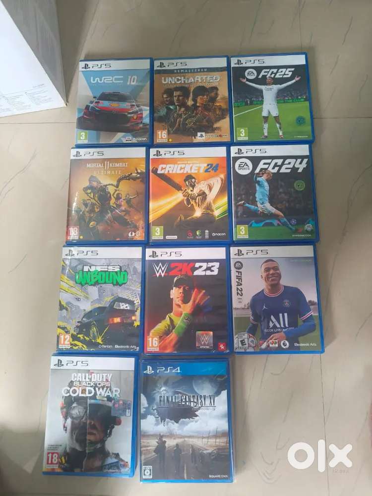Starting price Ps5 games cd