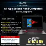 Second Hand Laptop and Desktop