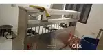 Commercial steel chulha 3 burner