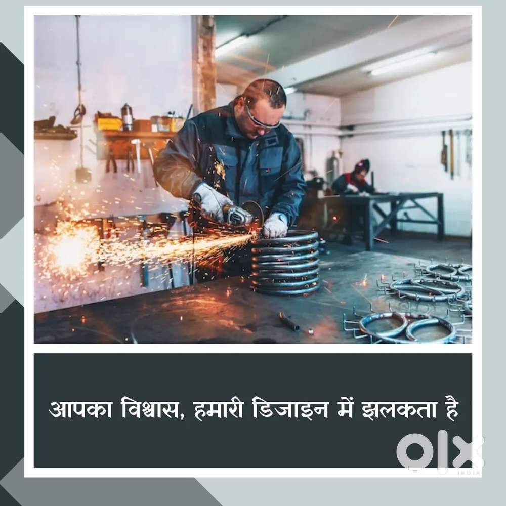 Fabtication work welding work manpower