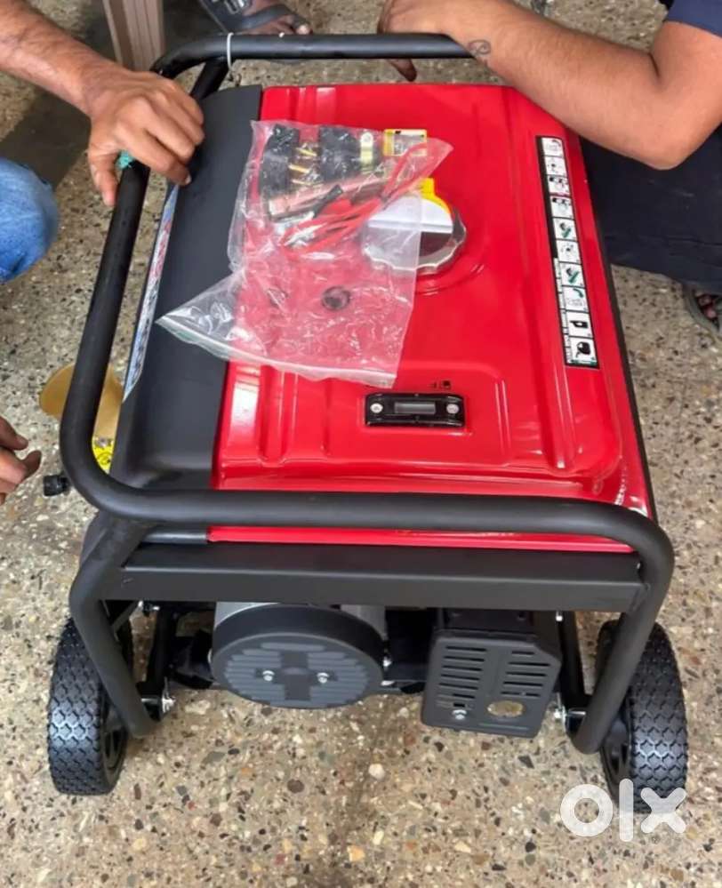 Powerful 5 kVA Petrol Remote control Generator for Sale  Excellent Con