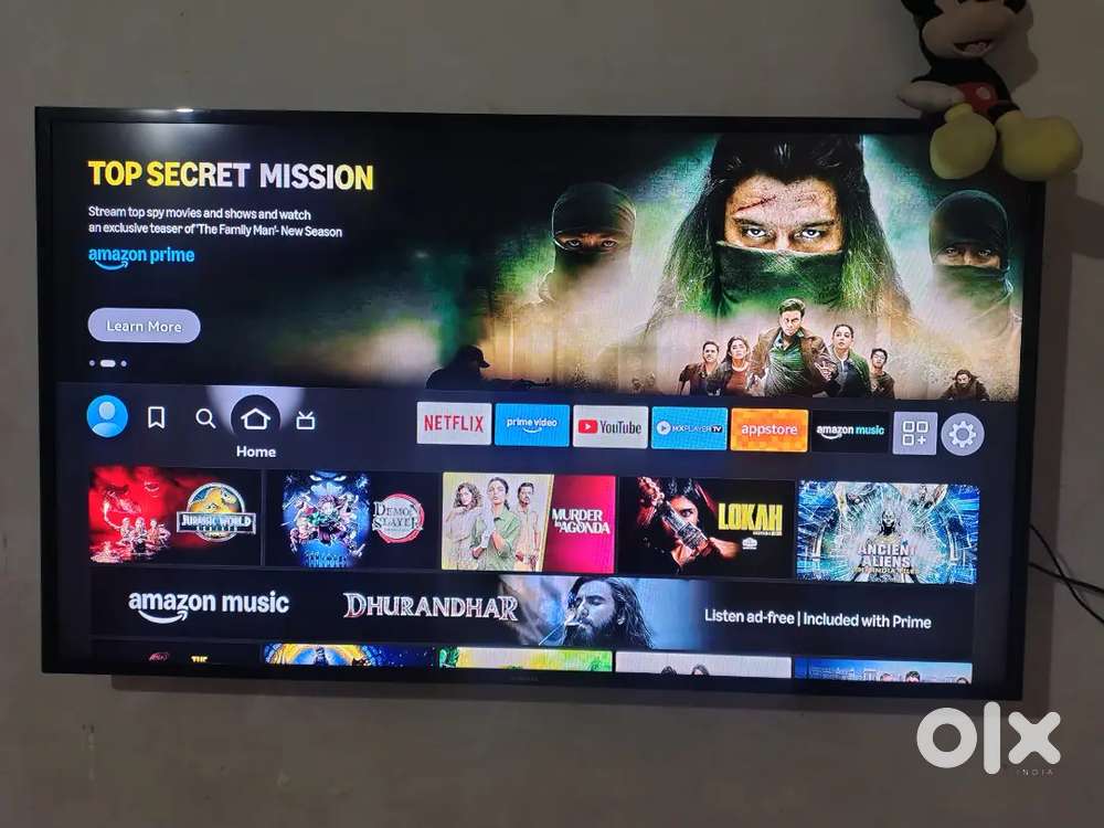 50 inch samsung LCD tv with Amazon fire stik for smart tv use