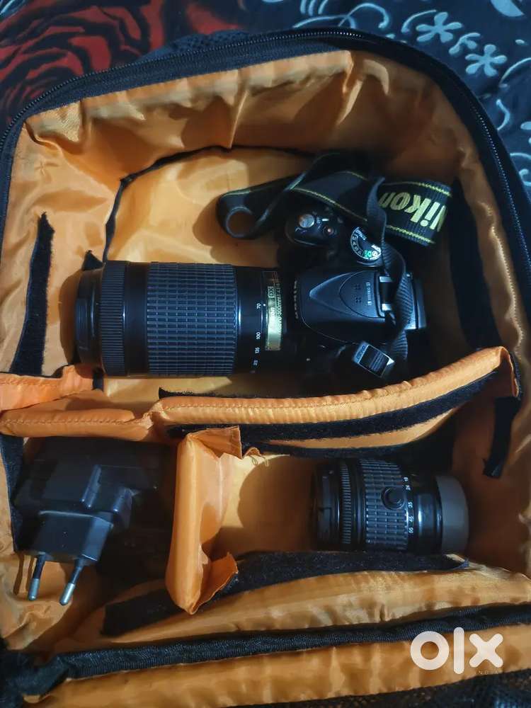 Nikon D5200 With 70 300 and 18 55