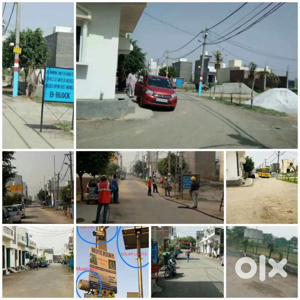 Sector 89 puri aman Vilas ke samne plot on road