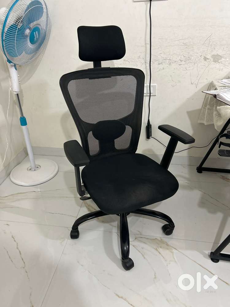 Study or Office Table and Office chair/ Wheel chaie