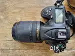 Nikon D7200 with 140mm lens