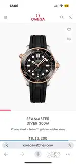 Omega watch seamaster