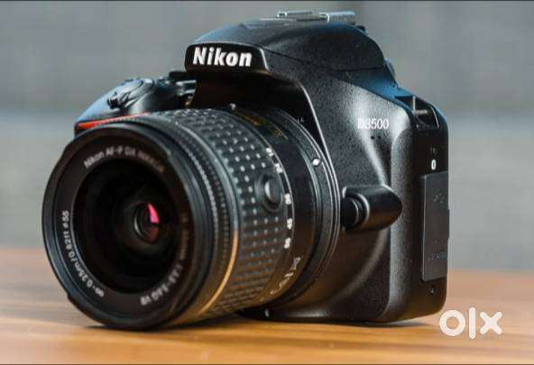 Nikon D3500 with 18-55 lens & 50mm yognou lens