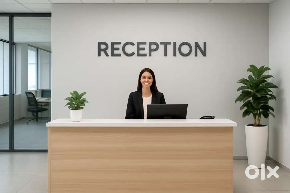 Front office female receptionist required with active spokesperson