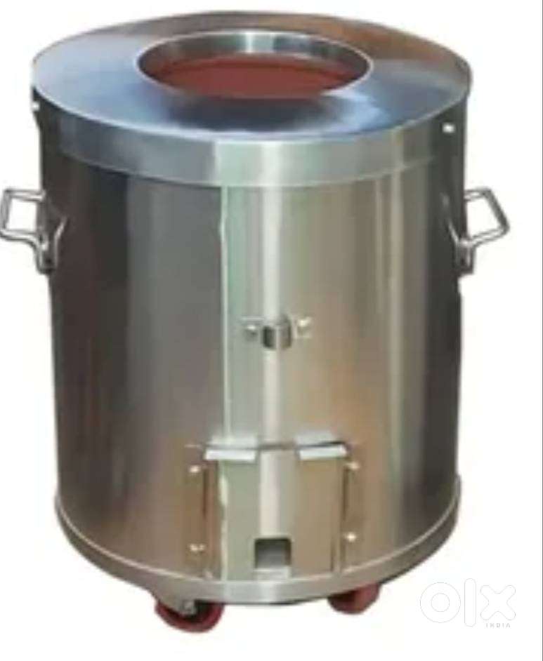 indian double burner with ss tandoor