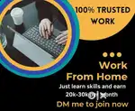 Work from home and work from office available