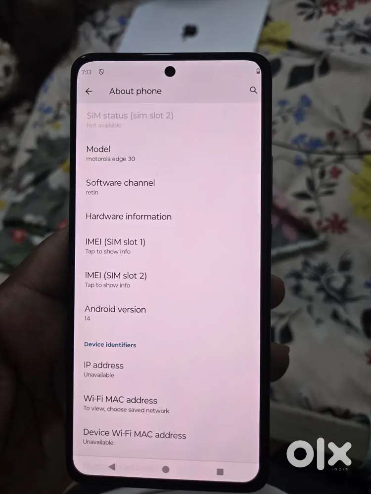 Motorola edge 30